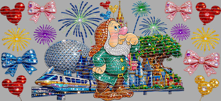 16oz Disney style-D-3545